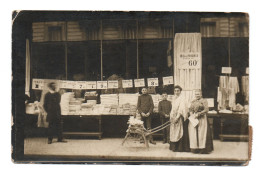 Carte-Photo Animée. Commerce . Blanchisserie - Altri & Non Classificati