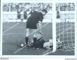 Fo2275 Foto Originale Calcio Milan Salisburgo Arbitro Leif Sundell - Autres & Non Classés