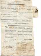 VP/ 07   -  Militaria   -  Certificat De Bonne Conduite Et De Bravoure   -  Fait Le 28.... 1789 - L'an 2* - Non Classificati