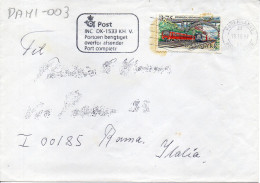 Philatelic Envelope With Stamps Sent From DENMARK To ITALY - Storia Postale