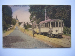 Tramways / Tram / BONSECOURS / Tram Vicinal / Route De Condé Vers La Basilique - Tranvía