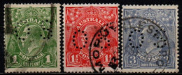 AUSTRALIE 1928-30 O - Oficiales