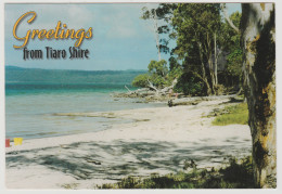 Australia QUEENSLAND QLD Tinnanbar Beach TIARO SHIRE Promotion Postcard C1980s - Autres & Non Classés