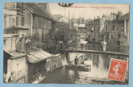 BA0372  CPA  DREUX (Eure-et-Loir)  La Blaise Au Pont Saint-Martin - Belle Animation  ++++ - Dreux