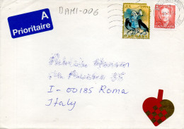 Philatelic Envelope With Stamps Sent From DENMARK To ITALY - Brieven En Documenten