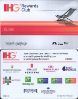 IHG. Rewards Club - Hotelsleutels (kaarten)