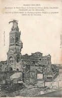 FRANCE - Guerre 1914-1915 - Basilique De Notre Dame De Brebieres (Vierge Dorée) D'Albert Bombar - Carte Postale Ancienne - Albert