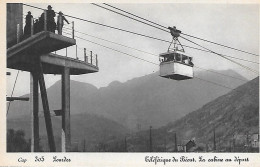 LOURDES ( 65 ) - Téléférique Du Béout , La Cabine Au Départ - Altri & Non Classificati