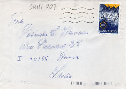 Philatelic Envelope With Stamps Sent From DENMARK To ITALY - Cartas & Documentos