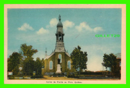 POINTE AU PÈRE, QUÉBEC - ÉGLISE ET STATUE - PECO - - Rimouski