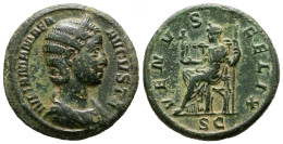 JULIA MAMAEA (Augusta, 222-235). As. Rome. - The Severans (193 AD To 235 AD)