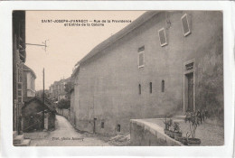 CPA :  14 X 9  -  SAINT-JOSEPH-d'ANNECY  -  Rue De La Providence Et Entrée De La Galerie - Annecy