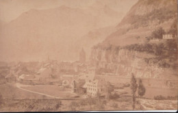 Photo De Particulier 1888  Suisse Valais Saint Maurice Vue Générale   Réf 30300 - Places