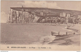 CPA  /  80 /  EM 200 /  MERS LES BAINS LA PLAGE - Mers Les Bains