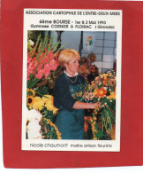 33----FLOIRAC--6ème Bourse---1er & 2 Mai 1993---ASSOCIATION CARTHOPHILE DE L'ENTRE-DEUX-MERS--voir 2 Scans - Autres & Non Classés