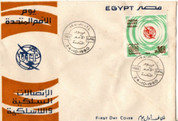 EGYPTE 1980 FDC - Storia Postale