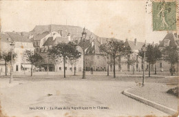 Belfort - La Place De La République Et Le Château - Belfort - Stad