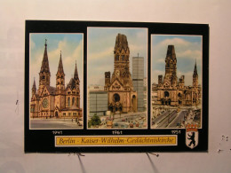 Berlin - Kaiser Wilhelm Gedachtniskirche - Berliner Mauer