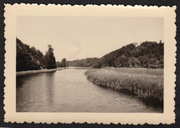 Jolie Photographie D'un Lieu à Identifier, "descente De La Rance" 5 Juillet 1955, Bretagne, 9,8 X 6,8 Cm - Places