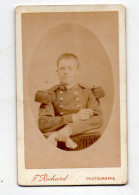 Lorient. Quimper. Soldat Du 118eme. CDV Photo De Faustin Richard. - Europa