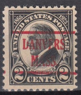 USA LOCAL Precancel/Vorausentwertung/Preo From MASSACHUSSETTS - Danvers Type 225 - A Black Harding - Préoblitérés