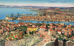 FRANCE - Marseille - Vue Générale - LL - Colorisé - Carte Postale Ancienne - Unclassified