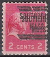 USA LOCAL Precancel/Vorausentwertung/Preo From MASSACHUSSETTS - Southbridge Type 205 - A DOUBLE - Precancels