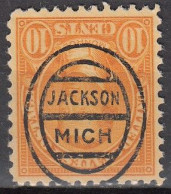 USA LOCAL Precancel/Vorausentwertung/Preo From MICHIGAN - Jackson Type L-1 E - Preobliterati