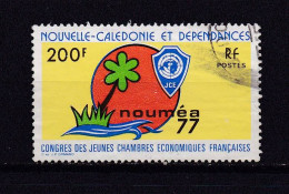 NOUVELLE-CALEDONIE 1977 TIMBRE N°413 OBLITERE CONGRES - Oblitérés