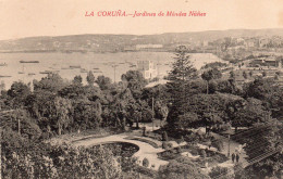 La Coruña - Jardines De Méndez Nùñez  (provient D'un Carnet) - La Coruña