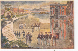 NAPOLI-COLLEGIO MILITARE- CARTOLINA NON VIAGGIATA -ANNO 1915? - Napoli (Naples)