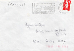 Philatelic Envelope With Stamps Sent From FRANCE To ITALY - Cartas & Documentos