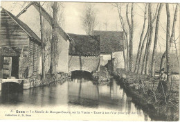 Sens Le Moulin De Mocque Souris Sur La Vanne Usine - Sens