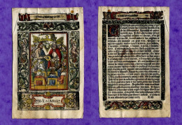 ST-IT Rosario 1522 Alberto Da Castello - Gloria Dei Santi Patriarchi - Estampas & Grabados