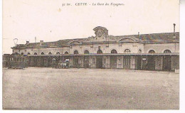 34 SETE CETTE    LA GARE DES VOYAGEURS - Sete (Cette)