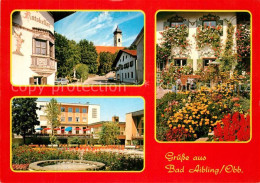 73310774 Bad Aibling Ratskeller Kirche Kurhotel Park Blumenschmuck Bad Aibling - Bad Aibling