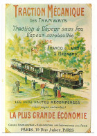 CPM - édit. MUSEE DES TRANSPORTS De  PITHIVIERS (45) - Publicité Extraite D'une Plaquette. - Tramways