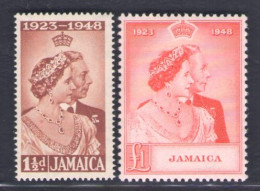 1948 Jamaica, Stanley Gibbons N. 143/44 - MNH** - Altri & Non Classificati