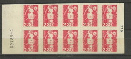 Carnet Liberté N° 2630 - C2  Avec N° - Modern : 1959-…