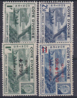 Côte D'Ivoire              169/170 ** - 175/176 ** - Unused Stamps
