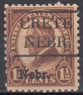 USA LOCAL Precancel/Vorausentwertung/Preo From NEBRASKA - Crete Type 479 - A NEBRASKA OVERPRINT - Precancels