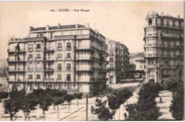 ALGER.  -  Rue Monge.  CPA. Collection Régence. A.L.  Edit. Alger.    Non Circulée. - Alger