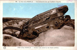 *CPA - 51 - Fort De La POMPELLE - Tank Allemand Cloué Par L'artillerie Française - Sonstige & Ohne Zuordnung