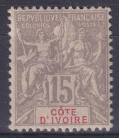 Côte D'Ivoire              15 * - Unused Stamps