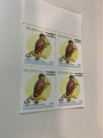 Philippines Stamp MNH Specimen Birds Block - Philippines