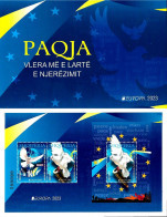 Albania Stamps 2023. Europa CEPT: Peace. Dove, Bird. Booklet MNH - Albanië