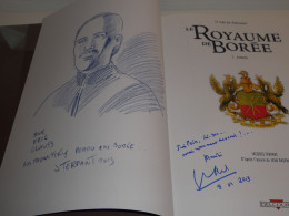 EO LE ROYAUME DE BOREE TOME 2 + DEDICACE TERPANT / TBE - Originalausgaben - Franz. Sprache