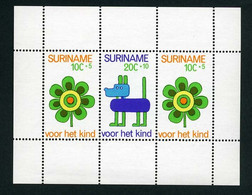 SURINAM BLOC Y&T BF 13 ENFANCE 1973 NEUF SANS CHARNIERES - Suriname