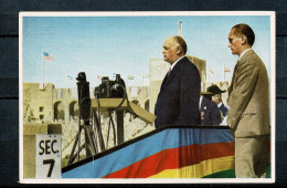 1932 Jeux Olympiques Olympic Games Los Angeles Chromo Image Charles Curtis En Tribunes Format 8 X 12 Cm Jamais Collée - Autres & Non Classés