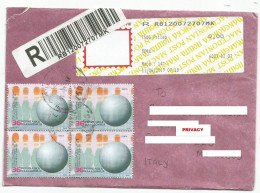 Bowling Makedon Macednia Mazedonien Issue 2006 MKD.36 In Block4 Solo Franking Reg CV Prilep 11jun2019 X Italy - Andere & Zonder Classificatie